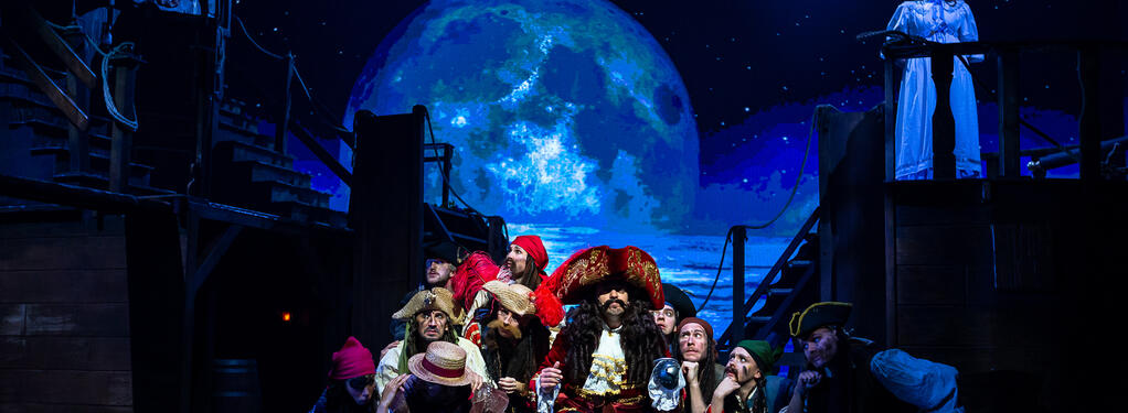 Photograph from Peter Pan - lighting design by Jason Taylor