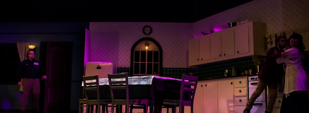 Photograph from UNEXPECTED TENDERNESS - lighting design by Wally Eastland