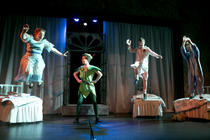 Photograph from Peter Pan - lighting design by Wally Eastland