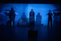 Photograph from No Particular Order - lighting design by Toby Ison