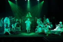 Photograph from Fiddler on the Roof - lighting design by LeeStoddart