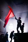 Photograph from Kommilitonen! - lighting design by Katy Morison