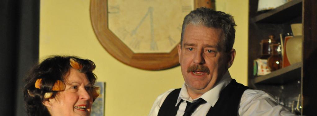 Photograph from 'Allo 'Allo - lighting design by Michael Dobbs