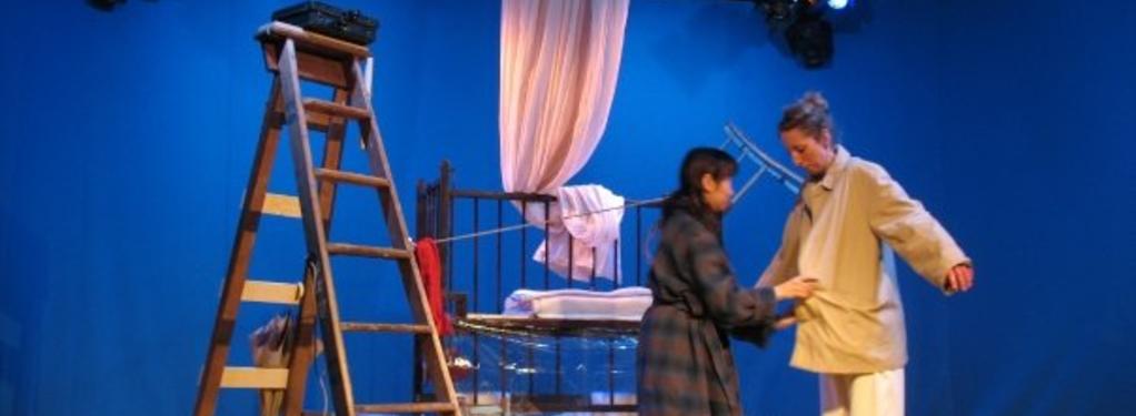 Photograph from Princess and The Pea - lighting design by Chris Barham