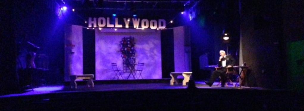 Photograph from Shakespeare in Hollywood - lighting design by Jason Salvin