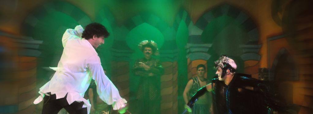 Photograph from Dick Whittington - lighting design by Eric Lund