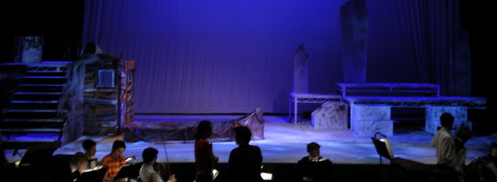 Photograph from Max&#039;s Tales - lighting design by Eric Lund