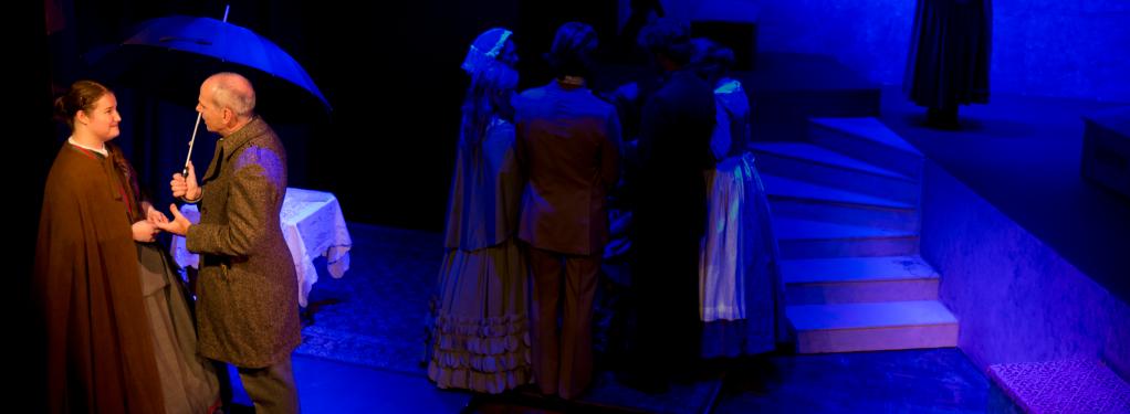 Photograph from Little Women - lighting design by Peter Vincent