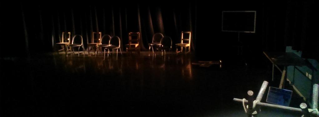 Photograph from The Laramie Project - lighting design by Sam McNab