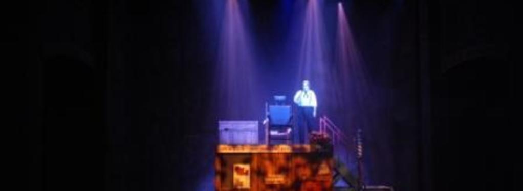 Photograph from Sweeney Todd - lighting design by Scott Allan