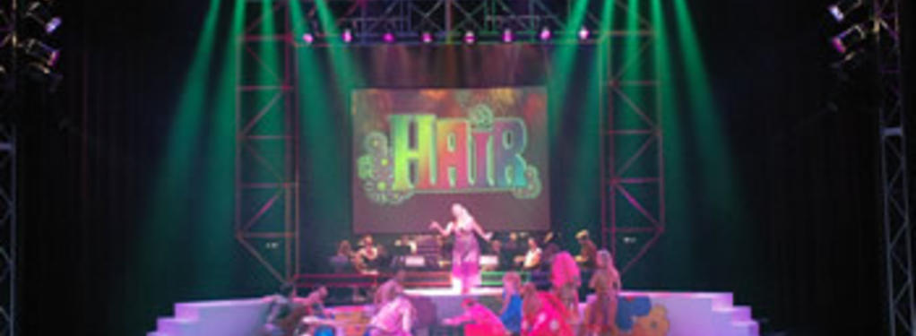 Photograph from Hair - lighting design by Scott Allan