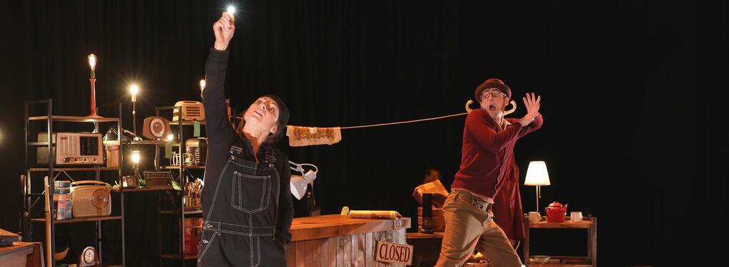 Photograph from Geppetto - lighting design by James McFetridge