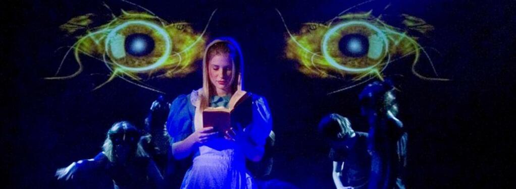 Photograph from Alice in Wonderland - lighting design by Andy Webb