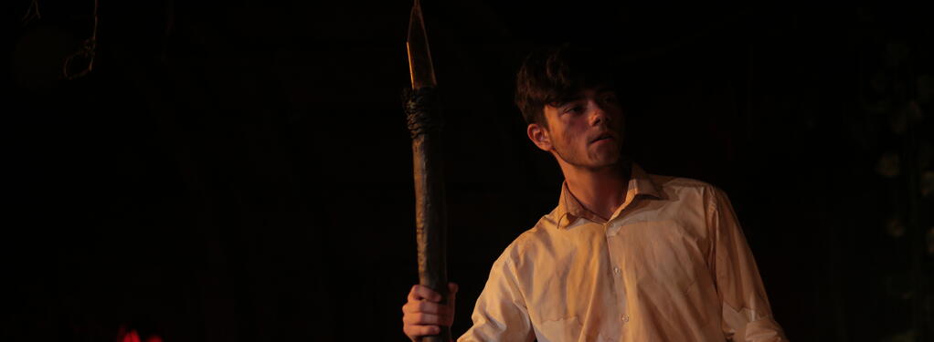 Photograph from Lord of the Flies - lighting design by jackfenton