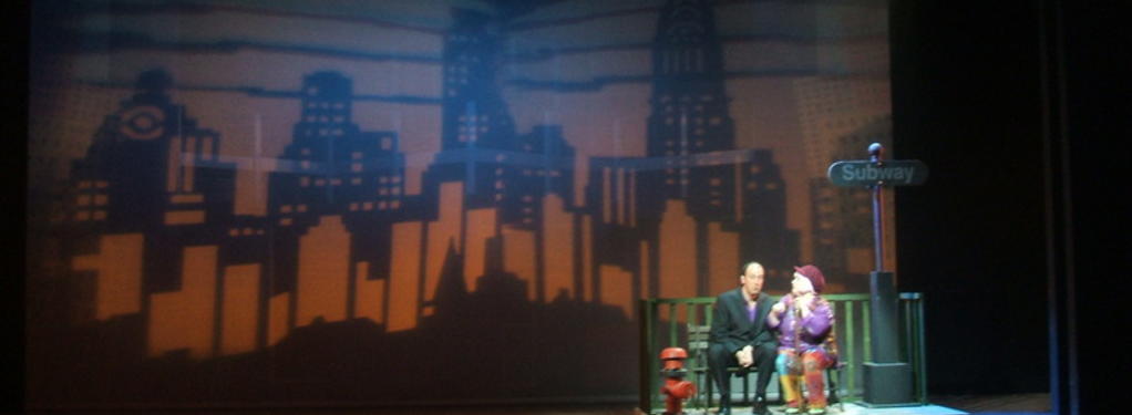 Photograph from Company - lighting design by Pete Watts