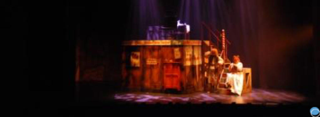 Photograph from Sweeney Todd - lighting design by Scott Allan