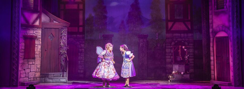 Photograph from Beauty & The Beast - lighting design by Andy Webb