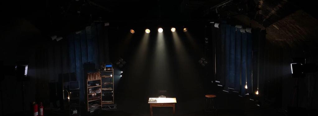 Photograph from The Psychic Project - lighting design by Joseph Ed Thomas