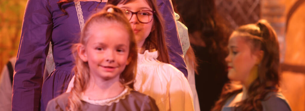 Photograph from Beauty and the Beast - lighting design by Jack Holloway