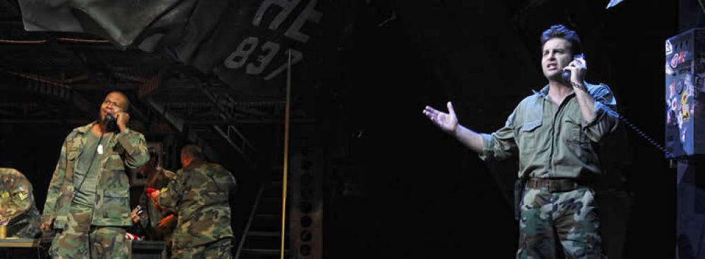 Photograph from Miss Saigon - lighting design by Michael Grundner