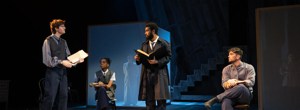 Photograph from After Life - lighting design by Eoin Beaton