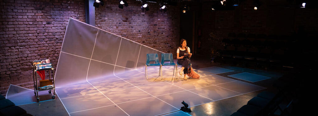 Photograph from Broken Water - lighting design by Sherry Coenen