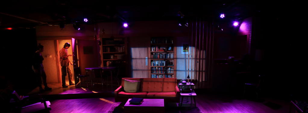 Photograph from 4000 MILES - lighting design by Wally Eastland