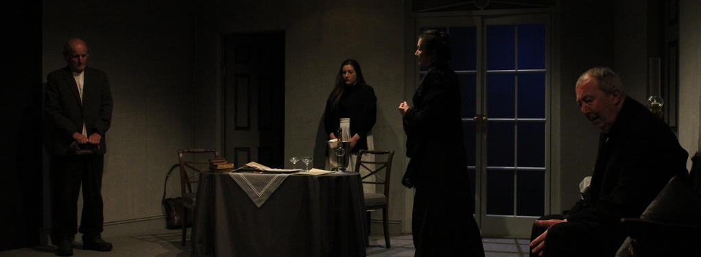 Photograph from Ghosts - lighting design by Alastair Griffith