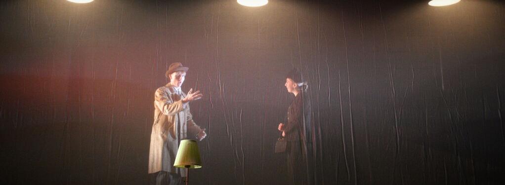 Photograph from Brief Encounter - lighting design by Toby Ison