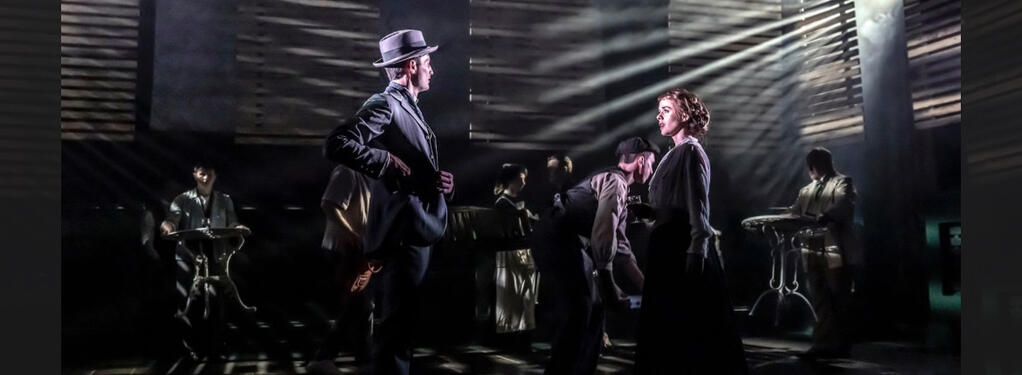 Photograph from Birdsong - lighting design by Jason Taylor