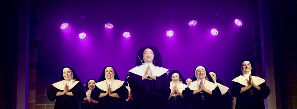 Photograph from Sister Act - lighting design by Rohan Green