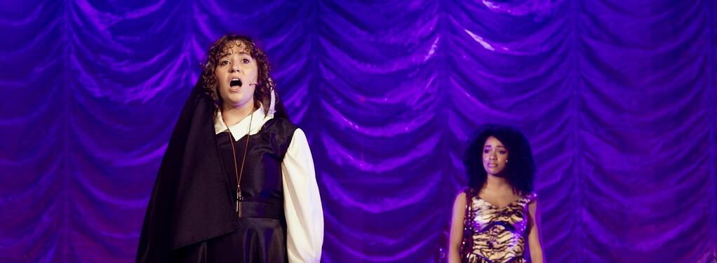 Photograph from Sister Act - lighting design by Rohan Green