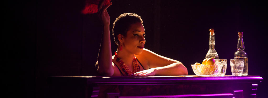 Photograph from Intimate Apparel - lighting design by Cara Hood