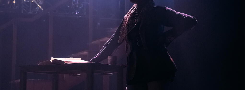 Photograph from Urinetown - lighting design by jonathanchan004