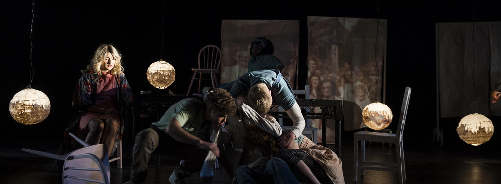 Photograph from The Sound &amp; the Fury - lighting design by Joshua Gadsby