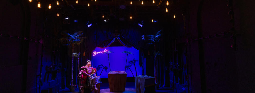 Photograph from Prince Charming - lighting design by Sherry Coenen