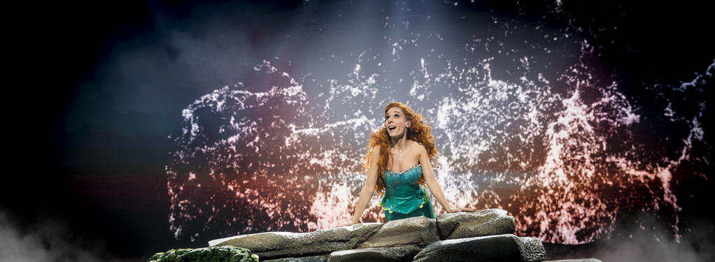 Photograph from The Little Mermaid - lighting design by Luc Peumans