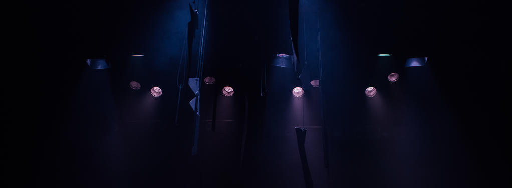 Photograph from Richard III - lighting design by Kiaran Kesby