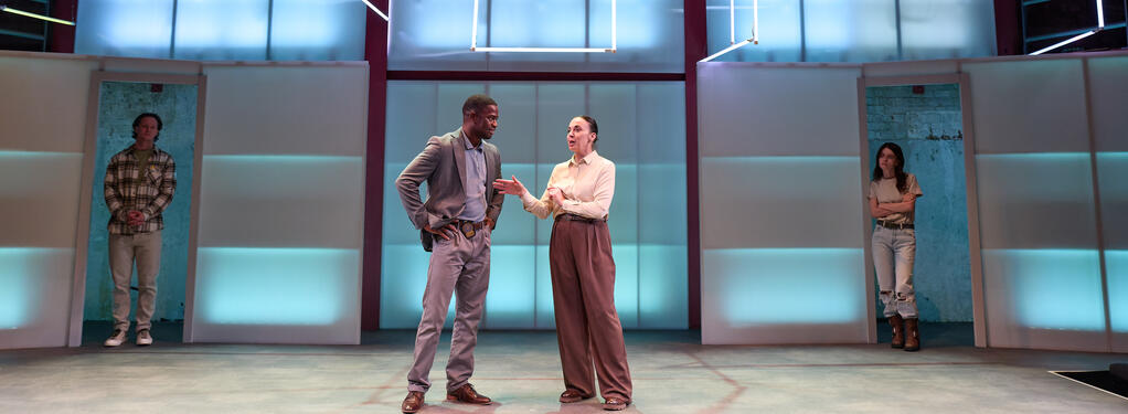 Photograph from When It Happens to You - lighting design by Sherry Coenen