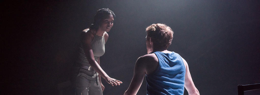 Photograph from Othello - lighting design by CatjaHamilton