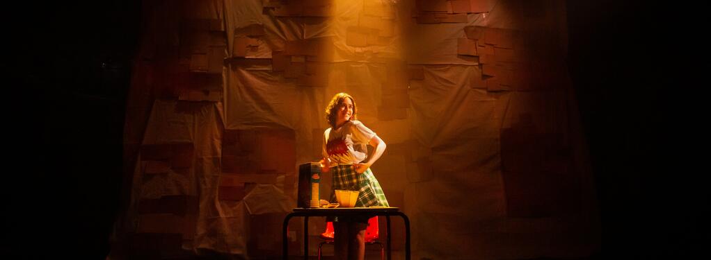 Photograph from Oh The Horror! - lighting design by alexforey