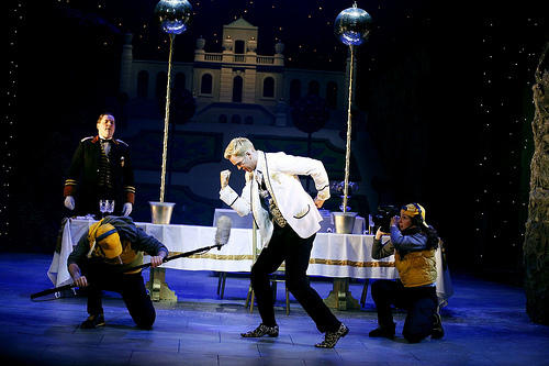 Photograph from Cinderella - lighting design by Simon Wilkinson