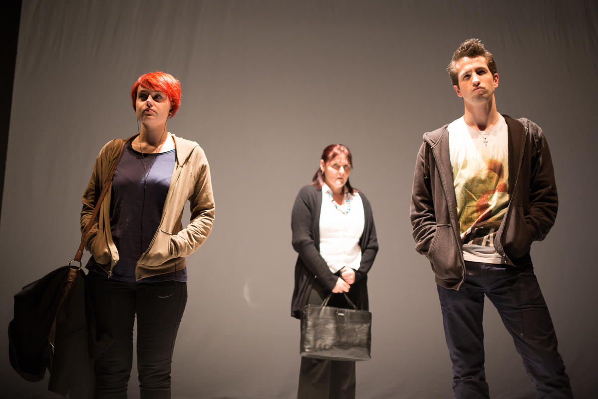 Photograph from 10 x 10 National Play Writing Competition and Festival - lighting design by Peter Vincent