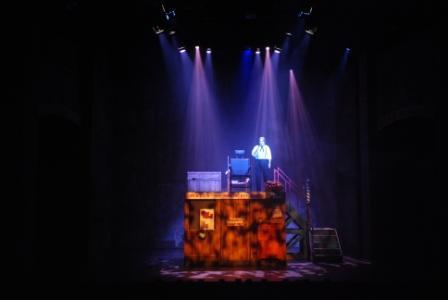 Photograph from Sweeney Todd - lighting design by Scott Allan