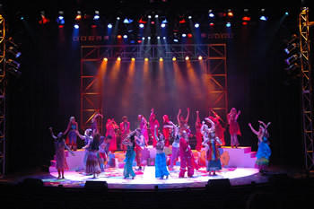 Photograph from Hair - lighting design by Scott Allan