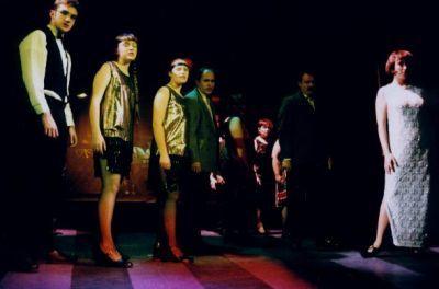 Photograph from Cabaret - lighting design by Michael Dobbs