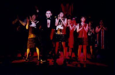 Photograph from Cabaret - lighting design by Michael Dobbs