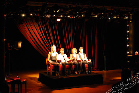 Photograph from Starting Here Starting Now - lighting design by Scott Allan