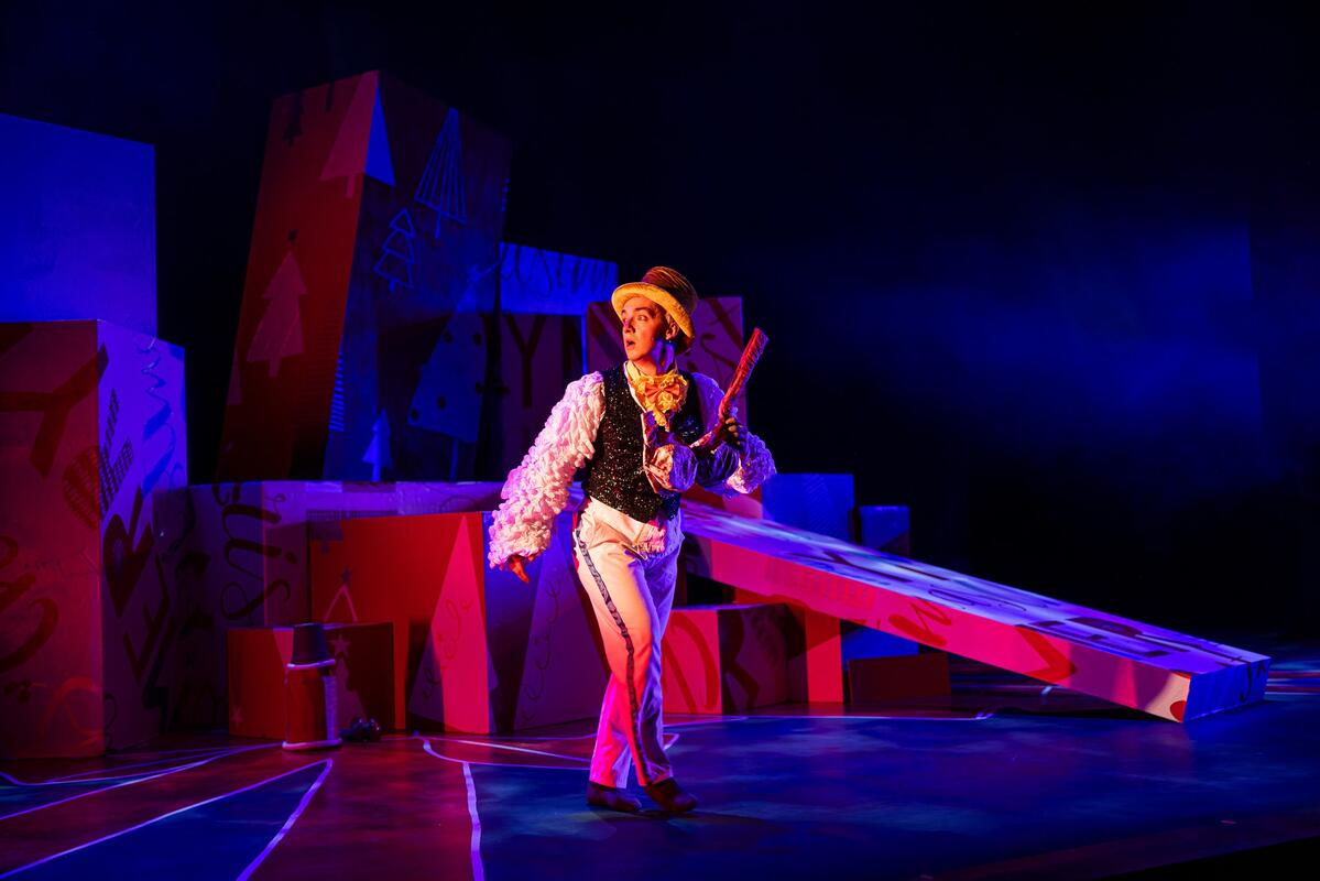 Photograph from Cinderella - lighting design by James McFetridge