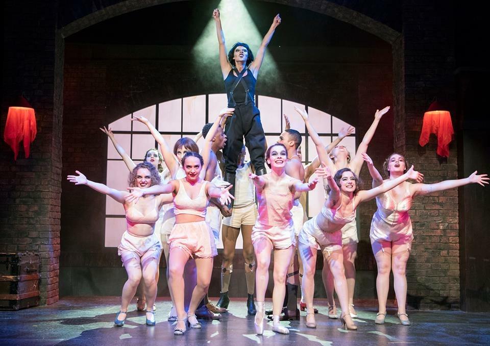 Photograph from Cabaret - lighting design by JamesM